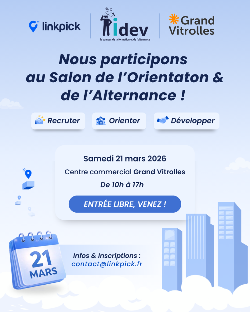 IDEV Formation présent au Salon de l’Orientation et de l’Alternance à Grand Vitrolles
